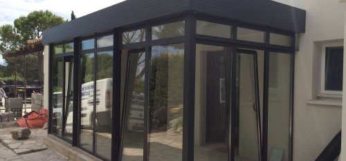 Véranda extérieur en Aluminium
